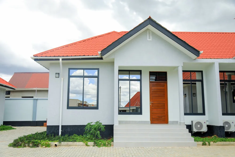 Front of one of the Iyumbu Stays bungalows